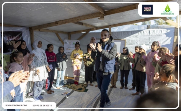 Gaza Culture and Development Group (GCDG) conducted field visits aimed at providing psychosocial support sessions for children